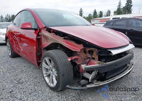 2021 Tesla Model Y Long Range Dual Motor All-Wheel Drive from USA, damaged, VIN 5YJYGDEE9MF203809